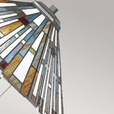 Image of Quoizel Maybeck 2 Light Tiffany Style Floor Lamp