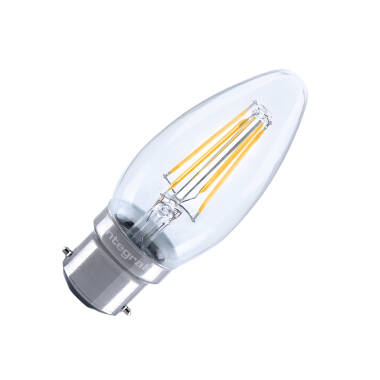 4.2W Warm White Decorative Filament LED Candle Bulb