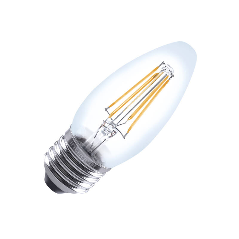 Image of 4.2W Decorative Filament LED Candle Bulb - Screw Cap