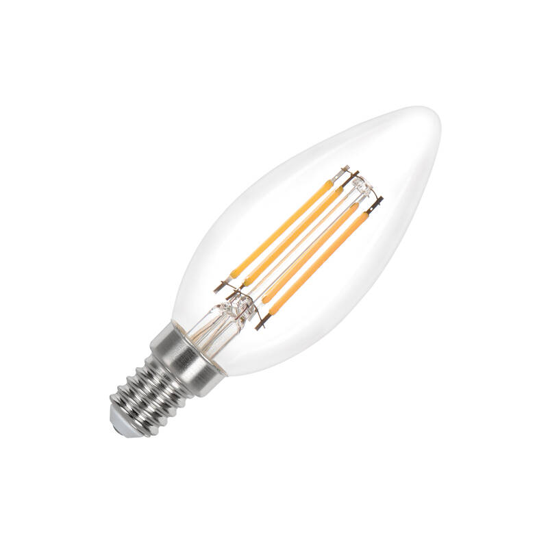 Image of 4.2W Decorative Filament LED Candle Bulb - Small Screw Cap