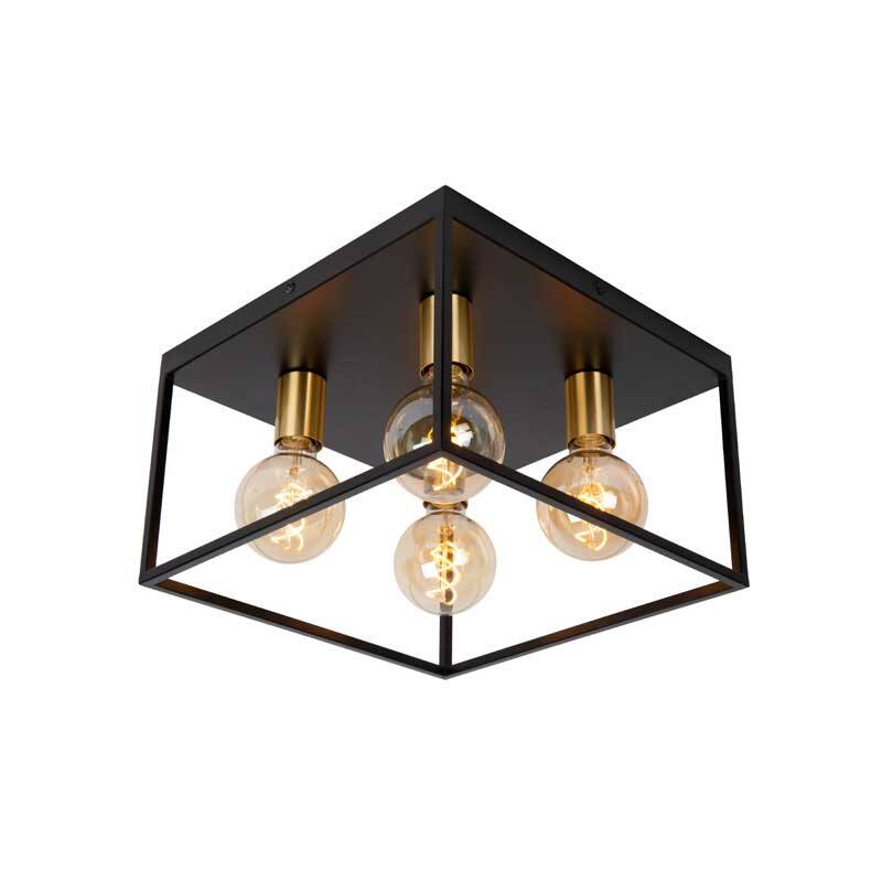 Image of Lucide Ruben Flush Ceiling Light