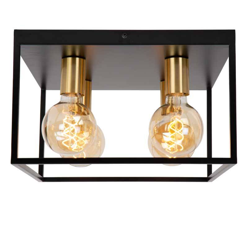 Image of Lucide Ruben Flush Ceiling Light