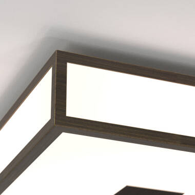 Image of Astro Mashiko Classic Square Flush Ceiling Light