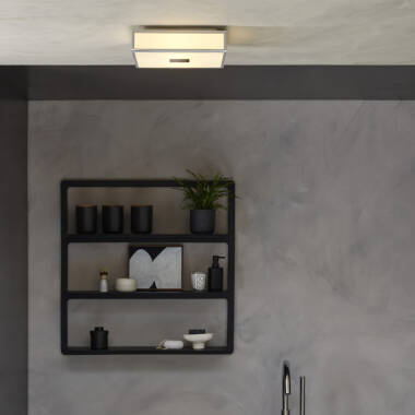 Image of Astro Mashiko Classic Square Flush Ceiling Light