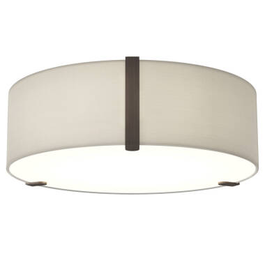 Image of Astro Salina Round Flush Ceiling Light