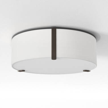 Image of Astro Salina Round Flush Ceiling Light