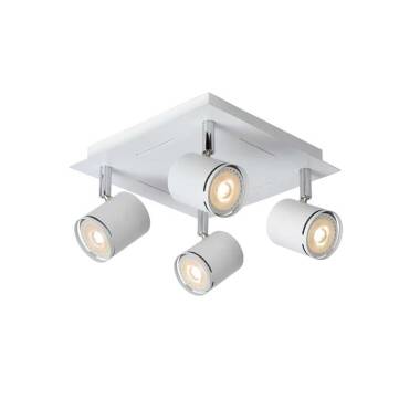 Lucide Rilou 4 Light LED Ceiling Spotlight Plate