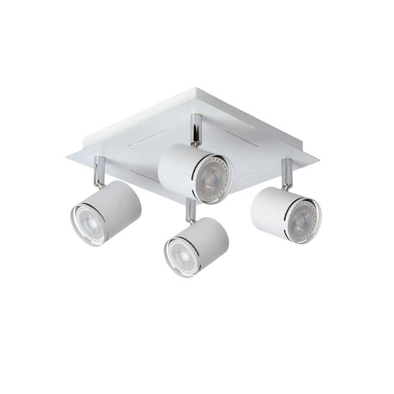 Image of Lucide Rilou 4 Light LED Ceiling Spotlight Plate