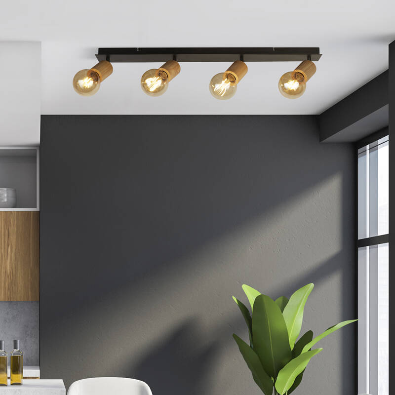 Image of Searchlight Spinny 4 Light Spotlight Bar