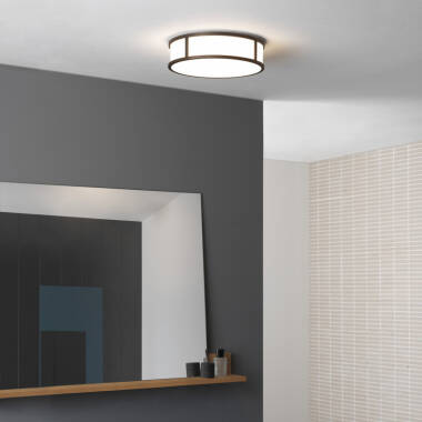 Image of Astro Mashiko Round Flush Light