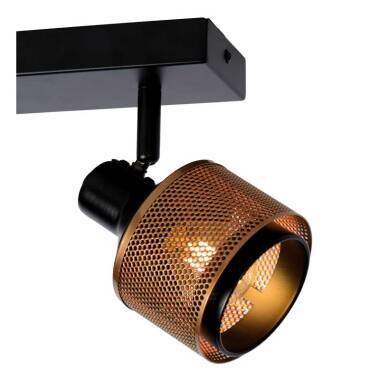 Image of Lucide Rafa 2 Light Ceiling Spotlight Bar