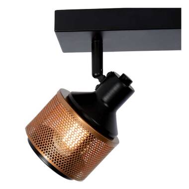 Image of Lucide Rafa 2 Light Ceiling Spotlight Bar