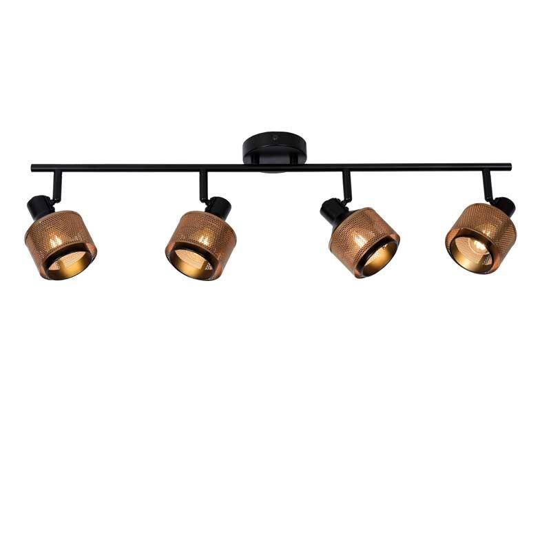 Image of Lucide Rafa 4 Light Spotlight Bar