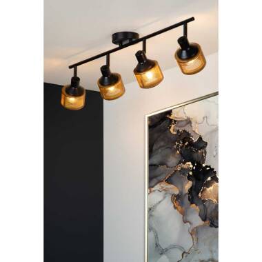 Image of Lucide Rafa 4 Light Spotlight Bar