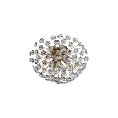 Image of Monte Carlo Crystal Flush Ceiling Light
