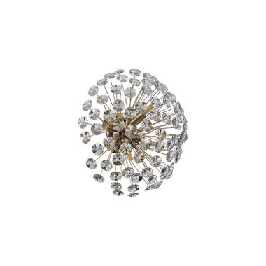 Image of Monte Carlo Crystal Flush Ceiling Light