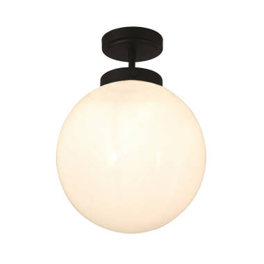 Forum Porto Glass Semi-Flush Ceiling Light
