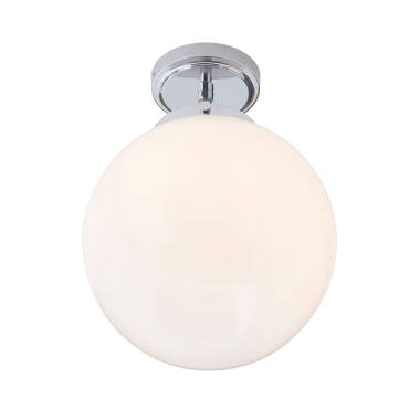 Forum Porto Glass Semi-Flush Ceiling Light