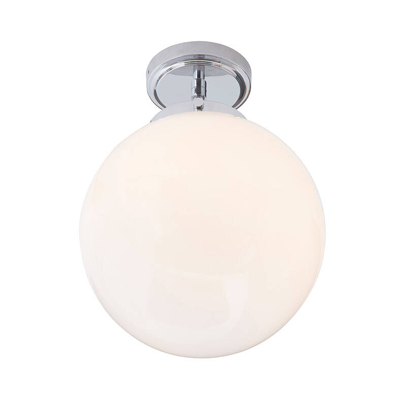 Image of Forum Porto Glass Semi-Flush Ceiling Light