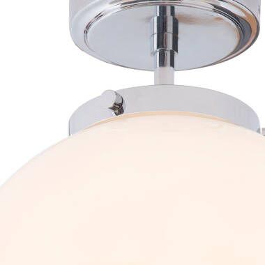 Image of Forum Porto Glass Semi-Flush Ceiling Light