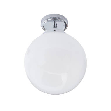 Image of Forum Porto Glass Semi-Flush Ceiling Light