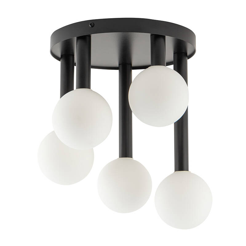 Image of Edit Perla 5 Arm Semi-Flush Ceiling Light