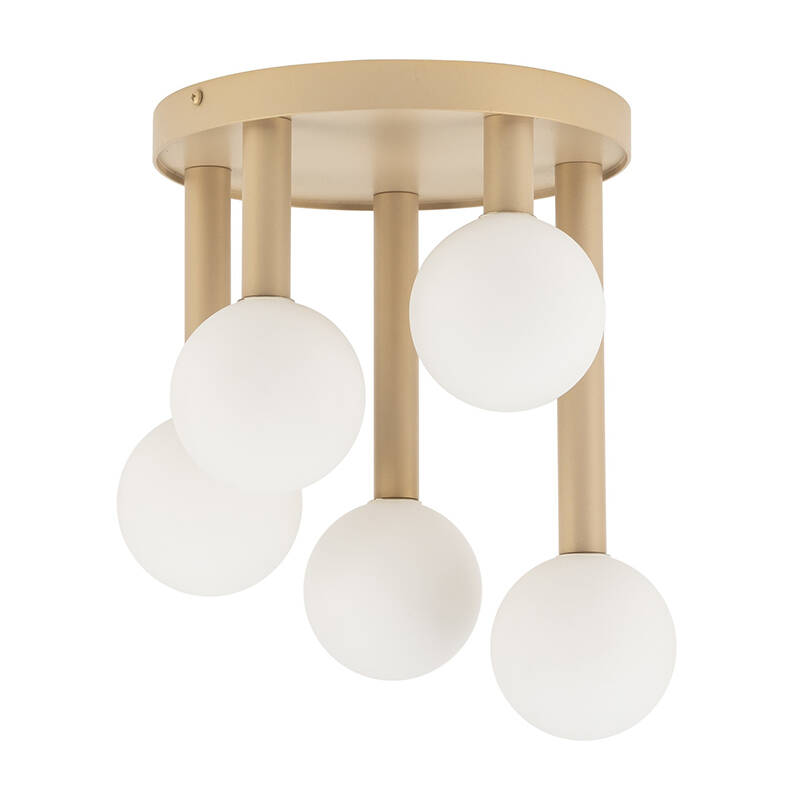 Image of Edit Perla 5 Arm Semi-Flush Ceiling Light