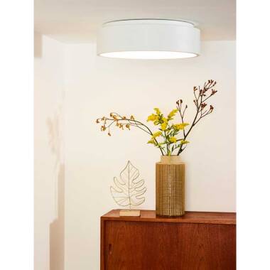 Image of Lucide Talowe Halo LED Flush Ceiling Light