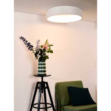 Image of Lucide Talowe Halo LED Flush Ceiling Light