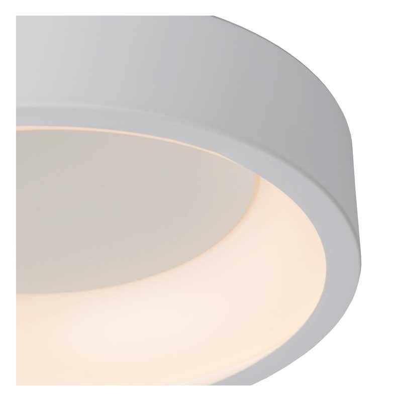 Image of Lucide Talowe Halo LED Flush Ceiling Light