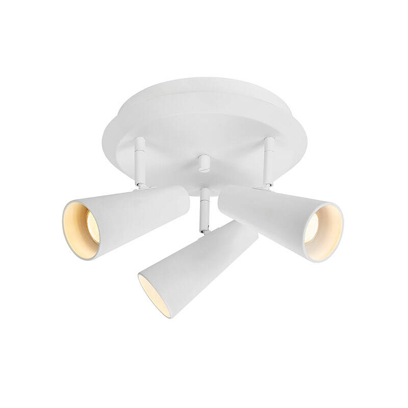 Image of Crest 3 Light Round Spotlight Plate