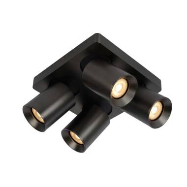 Lucide Nigel 4 Light LED Ceiling Spotlight Plate