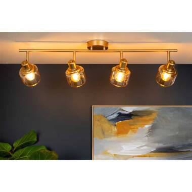 Image of Lucide Bjorn 4 Light Spotlight Bar