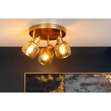 Image of Lucide Bjorn 3 Light Spotlight Plate