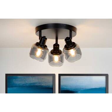 Image of Lucide Bjorn 3 Light Spotlight Plate