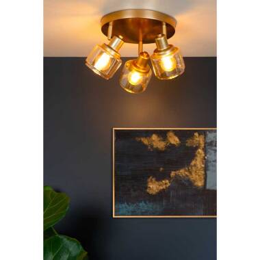 Image of Lucide Bjorn 3 Light Spotlight Plate