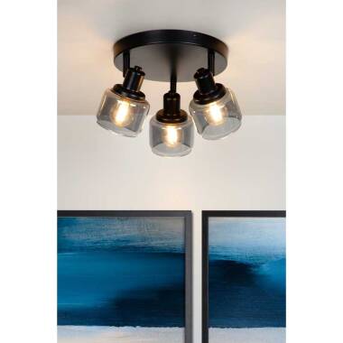Image of Lucide Bjorn 3 Light Spotlight Plate