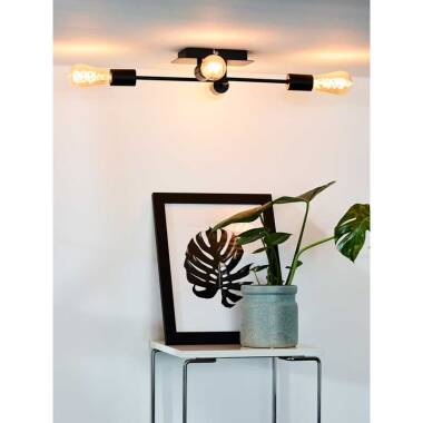 Image of Lucide Lester 4 Arm Flush Ceiling Light
