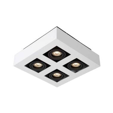 Lucide Xirax 4 Light LED Ceiling Spotlight Plate
