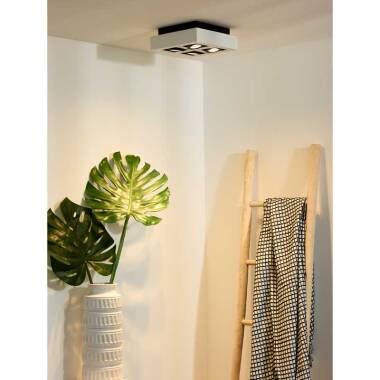 Image of Lucide Xirax 4 Light LED Ceiling Spotlight Plate