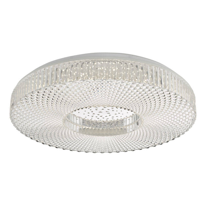 Image of Dar Large Cimona LED Flush Ceiling Light
