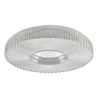 Image of Dar Large Cimona LED Flush Ceiling Light