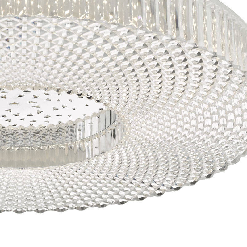 Image of Dar Large Cimona LED Flush Ceiling Light