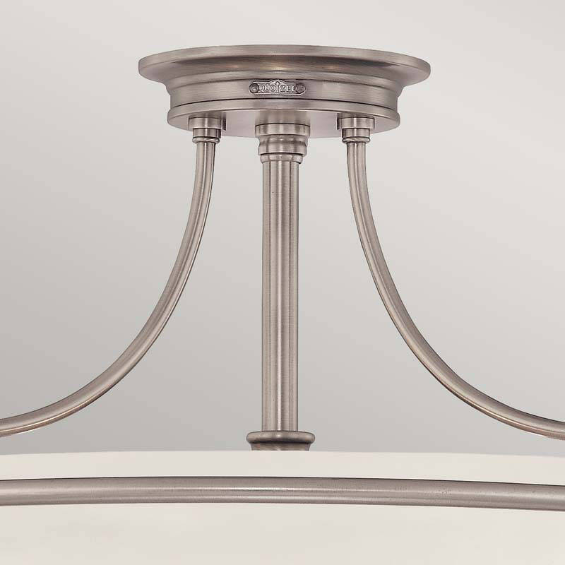 Image of Quoizel Griffin Large Semi-Flush Ceiling Light