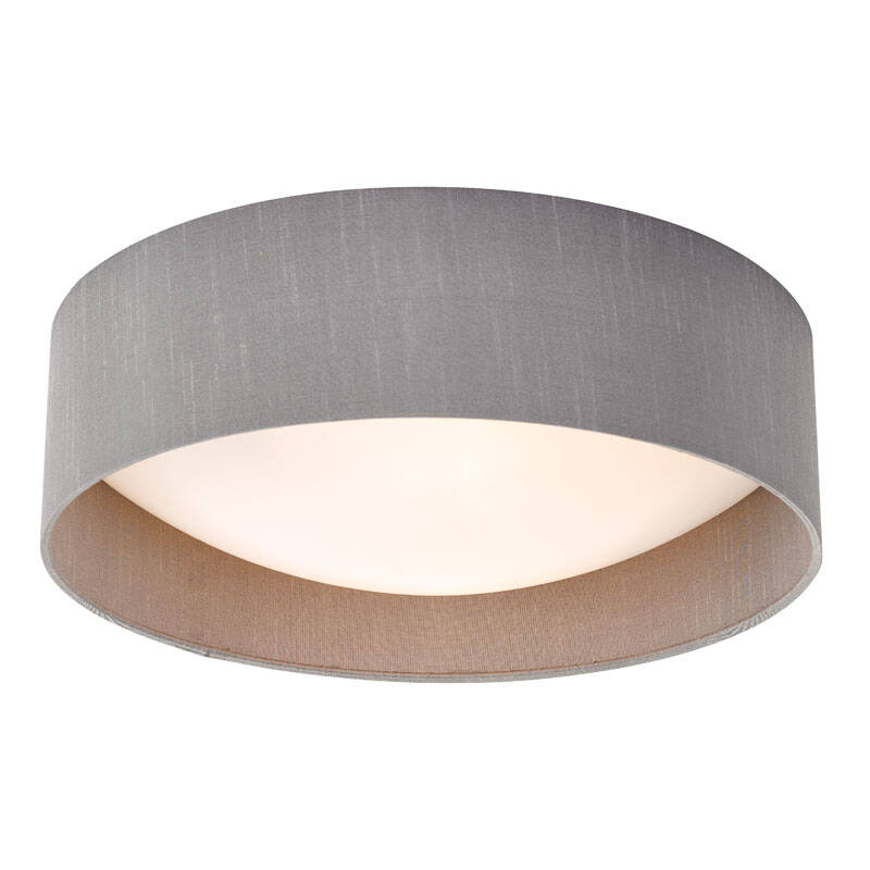 Image of Dar Nysa Flush Ceiling Light