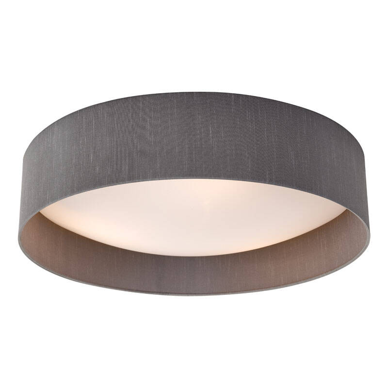 Image of Dar Nysa Flush Ceiling Light