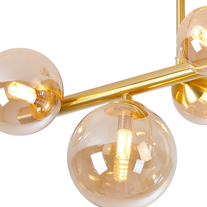 Image of Sedona 6 Light Semi-Flush Ceiling Light