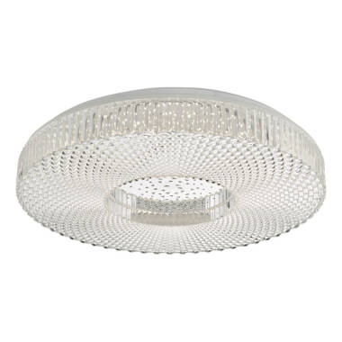 Dar Large Cimona LED Flush Ceiling Light