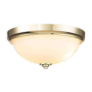 Feiss Malibu Bathroom Flush Ceiling Light