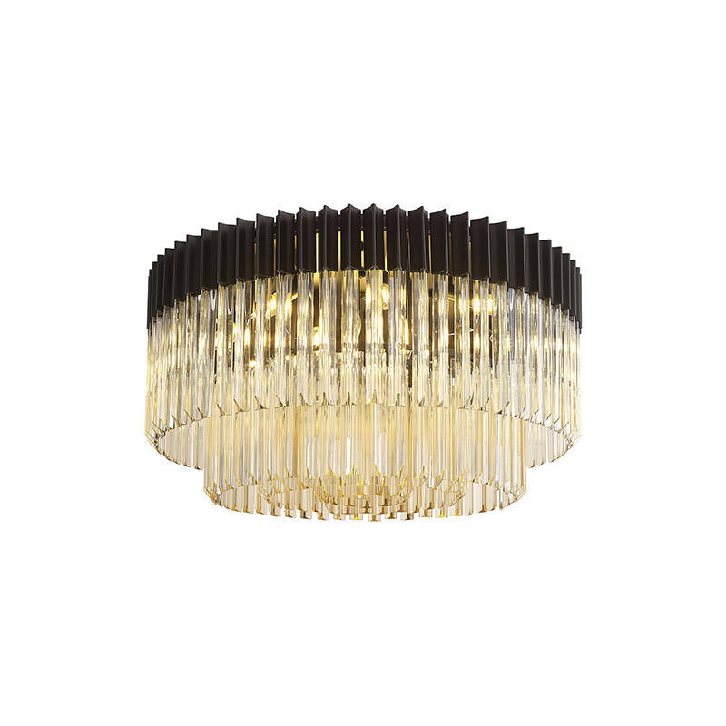 Image of Festival Glass Flush Ceiling Light